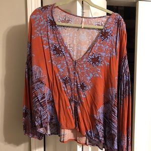 Free people top. Large.